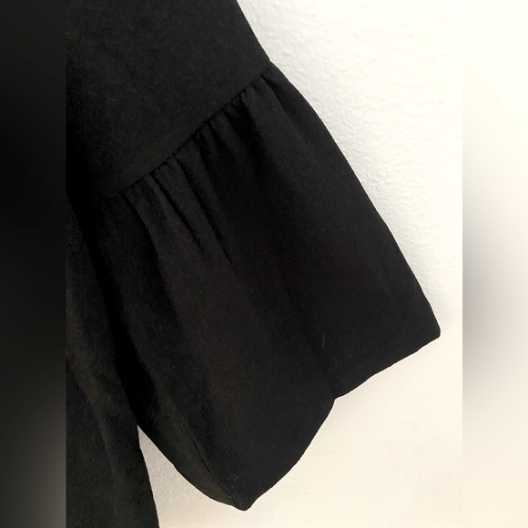 Sugarlips Black bell sleeve top size M - Picture 7 of 10